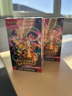 2x Pokemon TCG - Ascended Heroes - Booster Bundle (6 packs) - Brand New Sealed - Image 1
