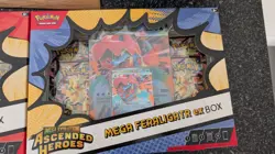 Pokemon TCG: Mega Evolution Ascended Heroes - Mega Feraligatr ex Box - Image 1