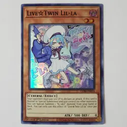Live Twin Lil-la - GEIM-EN014 - NM/VLP - Super Rare - 1st ed - Yugioh - Image 1