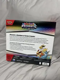 Pokemon TCG Scarlet & Violet Prismatic Evolutions Poster Collection Sealed New - Image 2