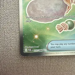 Sacred Ash 115/088 - Perfect Order Ultra Rare - Pokemon Tcg - Pack Fresh - Image 3