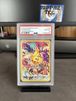 Pikachu Crown Zenith Holo Card Full Art Secret Rare 160/159 PSA 10 - Image 1