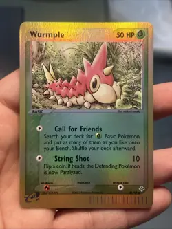 Pokemon TCG Wurmple Reverse Holo Dragon 81/97 2003- NM - Image 1