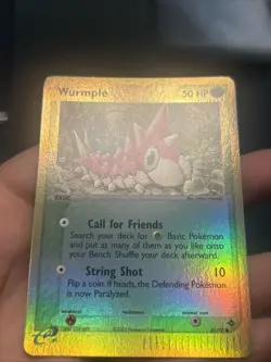Pokemon TCG Wurmple Reverse Holo Dragon 81/97 2003- NM - Image 2
