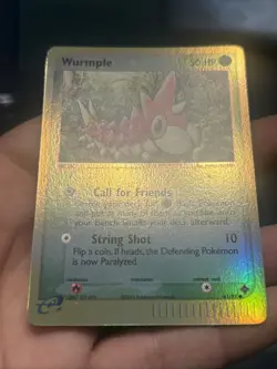 Pokemon TCG Wurmple Reverse Holo Dragon 81/97 2003- NM - Image 3