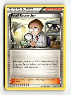 Fossil Researcher XY - Furious Fists 92/111 NMvintage pokemon card - Image 1