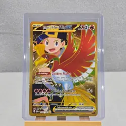 Pokemon Card Ethans Ho Oh ex DRI EN 239 of 182 Holo Full Art 2025 UNGRADED - Image 1