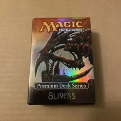 MTG Premium Deck Series Slivers. All 60 Foil Cards. - Image 1