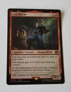 MtG Zell Dincht (FIN-0170) Rare Foil English MINT - Image 1
