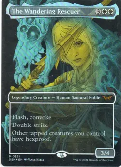 MTG: Duskmourn: House of Horror: Foil Showcase The Wandering Rescuer: LP Con - Image 1