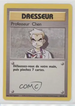Professor Oak French Pokemon Base Set #88 1999 - Image 1