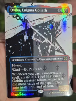 Magic: The Gathering Ovika Enigma Goliath (Showcase) (Step-and-Compleat foil) - Image 1
