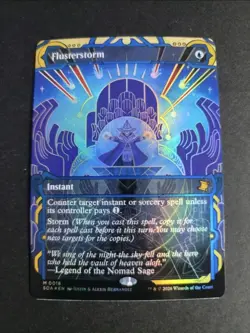 Flusterstorm (Foil) Mythic MTG Secrets of Strixhaven Mythical Archives - Image 1