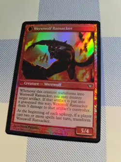 Afflicted Deserter Werewolf Ransacker MTG - Image 3
