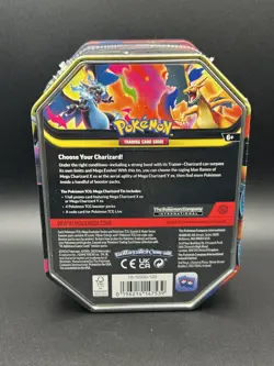 Pokemon TCG Mega Charizard Y EX Tin Sealed Brand New - Image 3