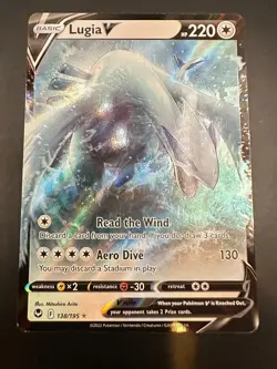 Pokemon TCG - Lugia V - 138/195 - Silver Tempest - Image 1