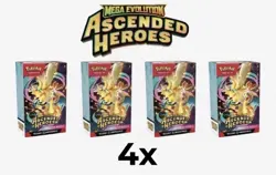 Pokemon TCG Ascended Heroes Booster Bundle - NEW - SEALED - PRESALE - (x4 Boxes) - Image 1