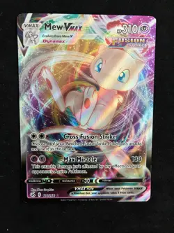 Pokemon TCG Mew VMAX 114/264 Ultra Rare SWSH: Fusion Strike NM Condition - Image 1