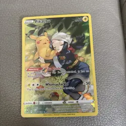 Pikachu TG05/TG30 Swsh11: Lost Origin Trainer Gallery Holo Pokemon TCG NM - Image 1