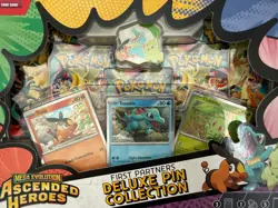Pokemon TCG Ascended Heroes Deluxe Pin Collection Box, New, Factory Sealed. - Image 2