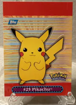 Topps Pokemon Pop up Pikachu Card 2 of 10 - Image 1