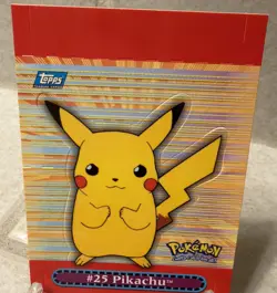 Topps Pokemon Pop up Pikachu Card 2 of 10 - Image 3