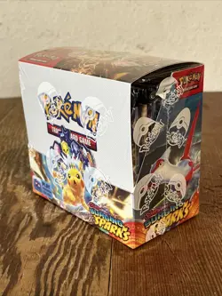 POKEMON SURGING SPARKS BOOSTER BOX SCARLET & VIOLET 36-PACKS FACTORY SEALED - Image 2