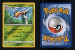 REVERSE HOLO BEEDRILL RARE 3/111 NM POKEMON - Image 3