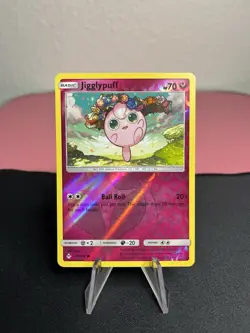 Jigglypuff 134/214 Pokemon Sm-Unbroken Bonds Reverse Holo Fairy Discontinued NM - Image 2