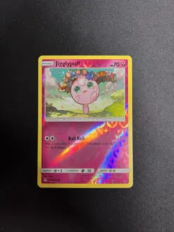 Jigglypuff 134/214 Pokemon Sm-Unbroken Bonds Reverse Holo Fairy Discontinued NM - Image 5