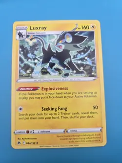 Pokemon TCG Crown Zenith Luxray 044/159 NM - Image 1