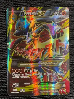 Pokemon TCG Mega Lucario EX 055A/111 Furious Fists Alternate Art Holo LP - Image 1