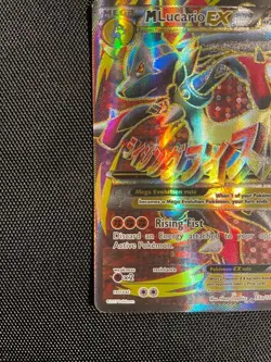 Pokemon TCG Mega Lucario EX 055A/111 Furious Fists Alternate Art Holo LP - Image 4