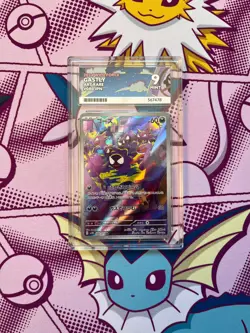 Pokemon TCG - Gastly 080/071 - SV5K - Wild Force - Japanese AR - Graded - ACE 9 - Image 1