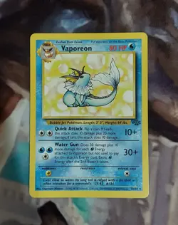 Pokemon, Vaporeon, Jungle 28/64 - LP - Image 1