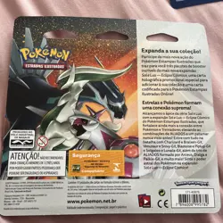 Pokemon Portuguese Eclipse Cosmic - Celebi Sealed Triple Blister TCG - Image 2