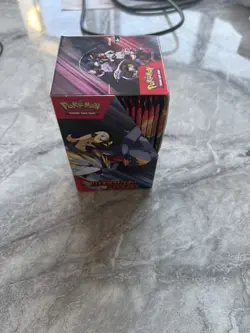 Pokemon Destined Rivals Half Booster Box UNSEALED SEE PICS! 18 Sealed Packs. - Image 2