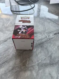 Pokemon Destined Rivals Half Booster Box UNSEALED SEE PICS! 18 Sealed Packs. - Image 5