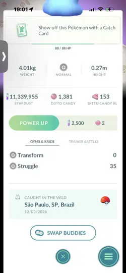 Pokemon Go Shiny Ditto Hat ( Background) - Image 2