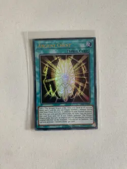 Yugioh Ancient Chant MZMI-EN069 Ultra Rare 1st Ed NM - Image 1