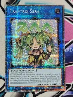 YUGIOH RA05-EN104 Traptrix Sera Starlight Rare STAMPED 1ST EDITION - Image 1