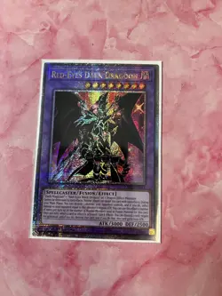Yugioh: Red-Eyes Dark Dragoon - Quarter Century Secret Rare - RA02-EN021 - NM - Image 1