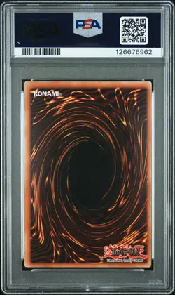 2003 YU-GI-OH! STARTER DECK: PEGASUS RELINQUISHED PSA AUTHENTIC AUTO AUTHENTIC - Image 2