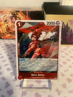 Foil Belo Betty OP05-015 R Awakening of the New Era One Piece TCG - Image 1