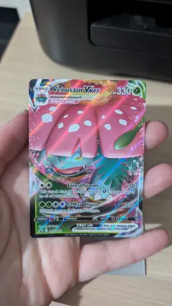Pokemon TCG SWSH Sword & Shield Promo Card SWSH102 Venusaur VMAX Mint Condition - Image 2