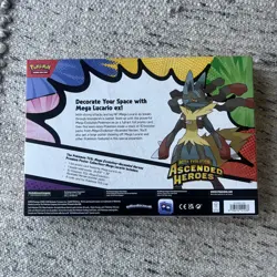 Pokemon TCG Ascended Heroes Premium Poster Collection Mega Lucario Brand New ✅ - Image 2