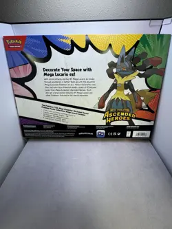 Pokemon TCG: Ascended Heroes Premium Poster Collection Mega Lucario Sealed Box - Image 3
