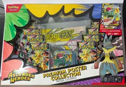 Pokemon Mega Lucario ex Premium Poster Collection Ascended Heroes | Sealed | - Image 1