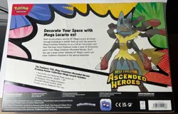 Pokemon Mega Lucario ex Premium Poster Collection Ascended Heroes | Sealed | - Image 2