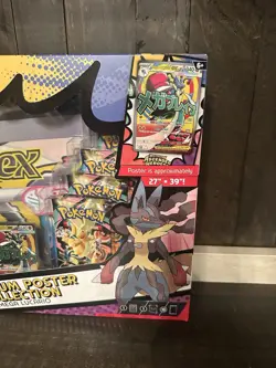💥Pokemon Ascended Heroes Premium Poster Collection Lucario (Brand New) WOW! - Image 3